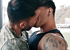 Gay Hunk Pietro Duarte Shrieks for More as Viktor Rom Pounds His Ass