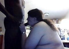 This soaked chunky butt amateur White mother I'd like to fuck met her youthful BBC on Craigslist and wanted to worship and screw his ebony dick o