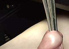 Extreme Sounding Uncut Cock Multi Hegar Rods 4+5+6+7mm POV Close-up