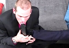 SayUncle X Gentlemen's Closet: Feet Play with Suits