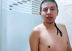 bathing my whole body and especially my long hair