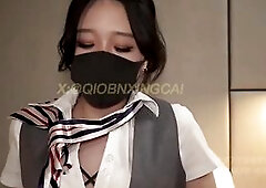 A flight attendant with fantastic service; I spent the night with her at a hotel.