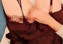 Jerking off while dressed