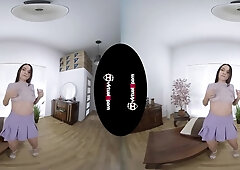 Bubble Butt Teen Toying Her Oiled Cunt - VirtualXPorn