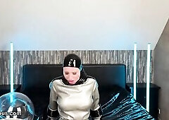 This was filmed during the new heatwave. After a scarcely any hours in this enormous rubber astronaut costume the heat was getting also much for me an