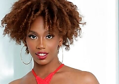 Happy black slut Lacey London gets dominated by a BBC