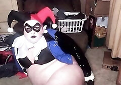 Harley the sissy screw day one if Halloween