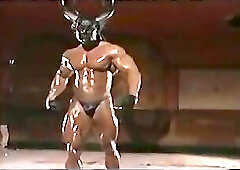 Sean Allan Sexy Posing In A Mask