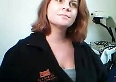 A gorgeous pregnant woman with large breasts puts on a softcore show for her webcam, teasing and flaunting her sexy body and beautiful swollen assets.