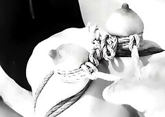 No Thing is hotter than to watch how hard my wife can cum in this predicament servitude. Grabbed by her melons and hands, sitting on her knees trying 