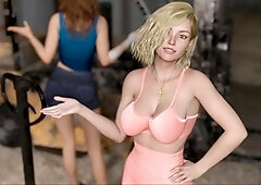 Nursing back to pleasure with big boobs and a playful vibe