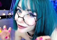 British amateur teen in stockings