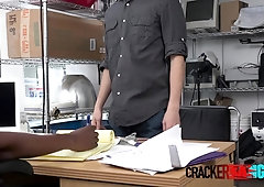 Superb looking jock lets director finger and bang his brown sphincter