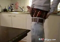 sagger boy cumming in the table 5