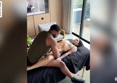 I Cant Afford The Massage, So I Suck His Cock - Ary Abdul & Emmanuel Lustin