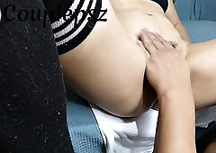 Waxing my Colombian wifes pussy - COUPLEPSZ