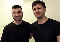 Czech guys enjoying hard sex with POV orgasms