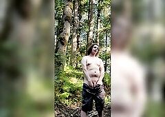 On the fourth of July, I lastly got the nerve to do smth I've wanted to for so lengthy - undress in a public forest! Not solely that, but I was a