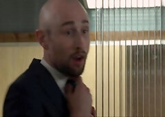 TheGayOffice: Athletic big dick Paddy O'Brian ass pounded