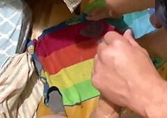 Gay bareback, moaning, fleshlight