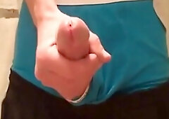 Twink ruins his orgasm after peehole play on webcam457
