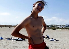 Bareback Guy-Guy Frenzy with Shaved Pubes