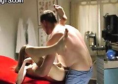 Vicious shelady likes screwing in booty with ribald hunk