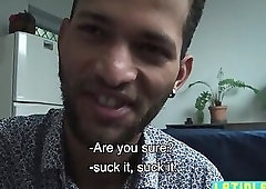 Horny latino strokes hunks rod and fucked anal bareback