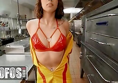 After Fucking In Multiple Positions Kimora Quin Gets A Massive Creampie From Charles Dera