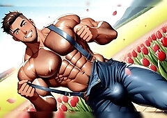 Hot gay hunk bulge compilation featuring naughty boys and massive packages