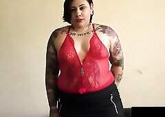 Plump Lily hard plowed with dick and swallows it all