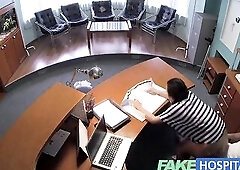 FakeHospital Doctor empties his sack to ease hot patients pang in her back