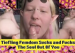 do u think u could handle a hookup with a tiefling? let lori the tiefling put u to the test! lay down and relax as I suck your knob, and then ride it 
