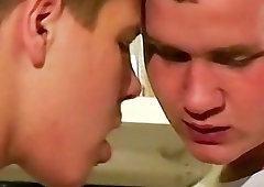 Jock goes on his knees to give head before fucking