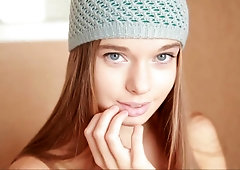 Cute teen girl Milena hot softcore erotic solo