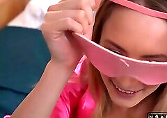 Blindfolded Hotwife is Shocked By Studs Huge Penis