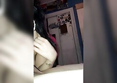 Oldie of my Latin babe girlfriend Diamond pushing my shlong in her throat