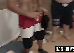 Horny brazilian trio is in the mood for a nasty barebacking