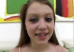 Doxy gives astonishing bj to man then gets her butt splooged in POV.