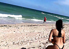 Babewatch parody with Sophia Leone