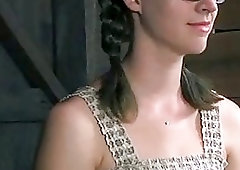 Slave girl gets it hard from her master BDSM porn