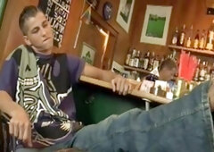 Barman Tommy's Threesome with Mike and Robin