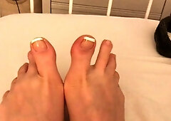 Black Amateur Explore Hot Foot Fetish