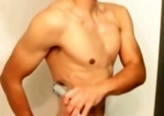 Handsome Vietnamese guy in a casting call for gay Asian scenes