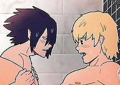 Mirio x Tamaki Gym Shower - Cartoon