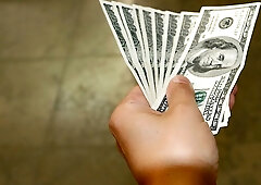 Awesome brunette babe Bambi Wolfe is enjoying dick-riding so much