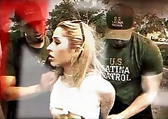 Gagged Charity Crawford Begs Tommy Pistol on her Knees for Distorded