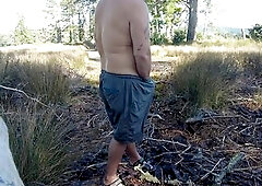 Short play outside in public