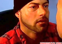 Big gay bearded daddy hard ass fucked a hot buffy hunk