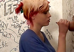 Booby blonde Aubrey Kate fucks her naughty female friend